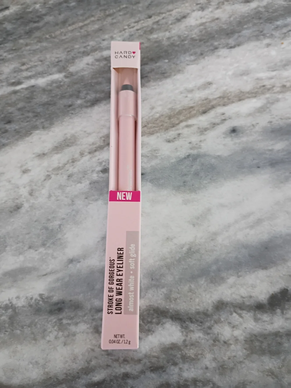Hard Candy Long Wear Eyeliner — Almost White (Pink Packaging)